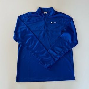 Nike Men’s Dri-FIT Half-Zip Golf Pullover Royal Blue Size Small